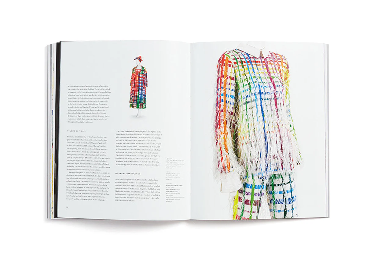 NGV Limited Edition - Two Hundred Years of Australian Fashion Art Book with silk scarf by Dion Lee - Image 4