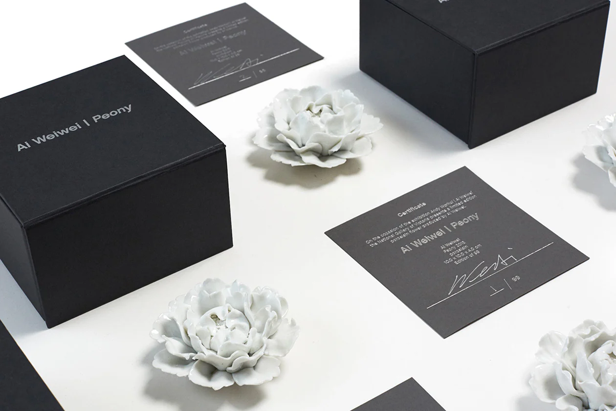 NGV Limited Edition - Ai Weiwei Porcelain Peony - Image 6
