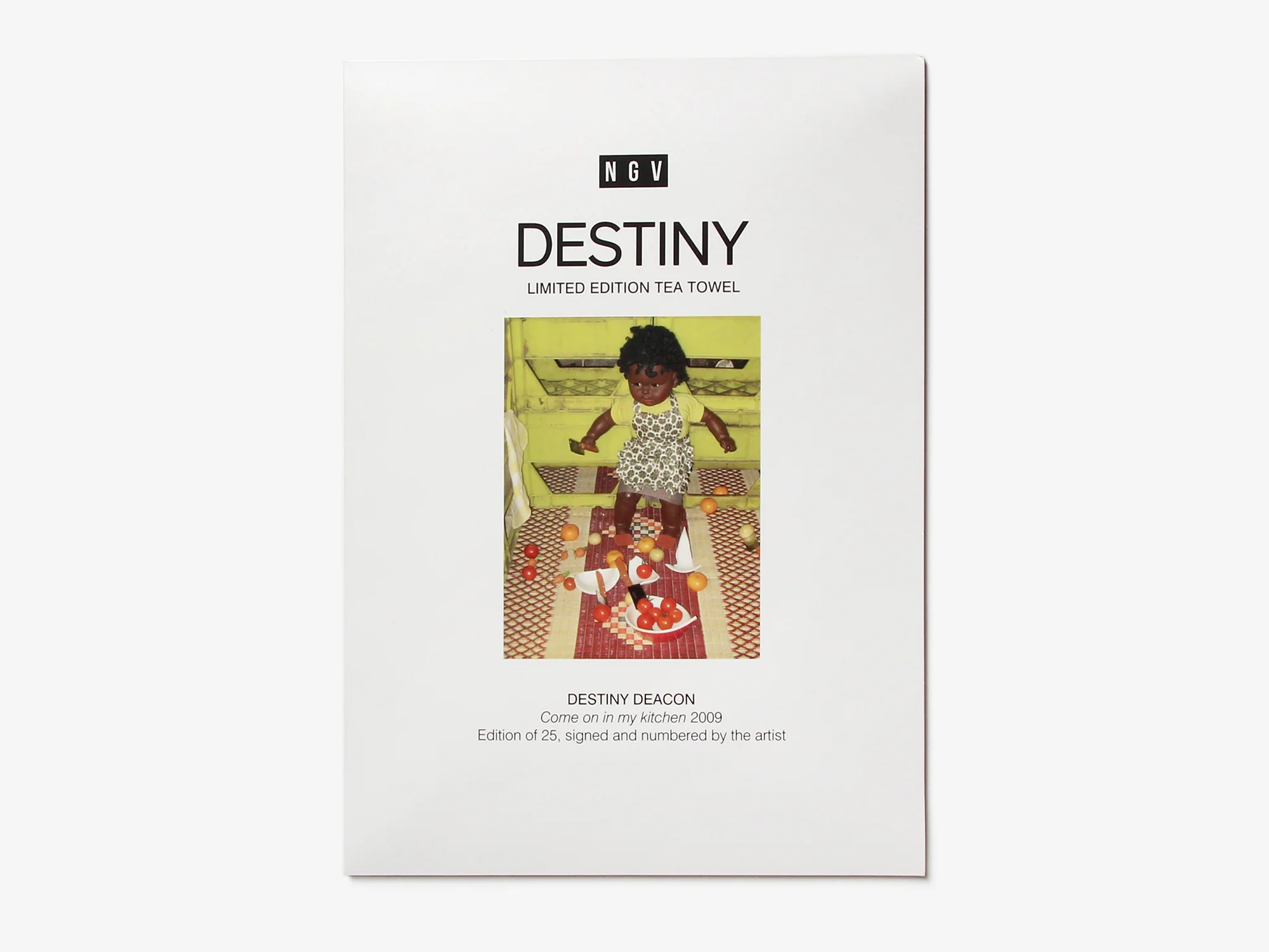 Destiny Deacon Limited Edition Tea Towel - Image 4