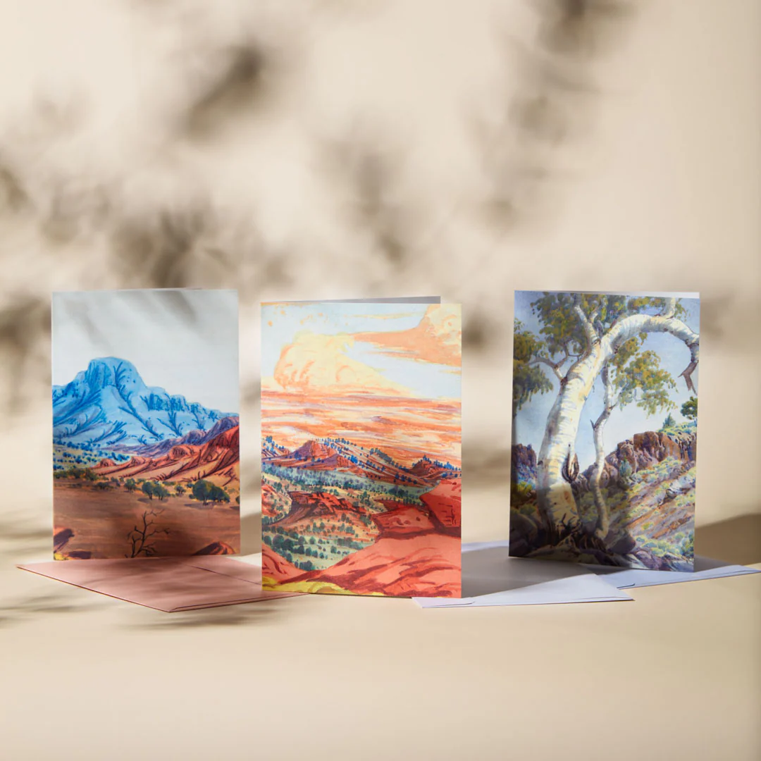 Greeting Card - Ewald Namatjira, Untitled - Image 3