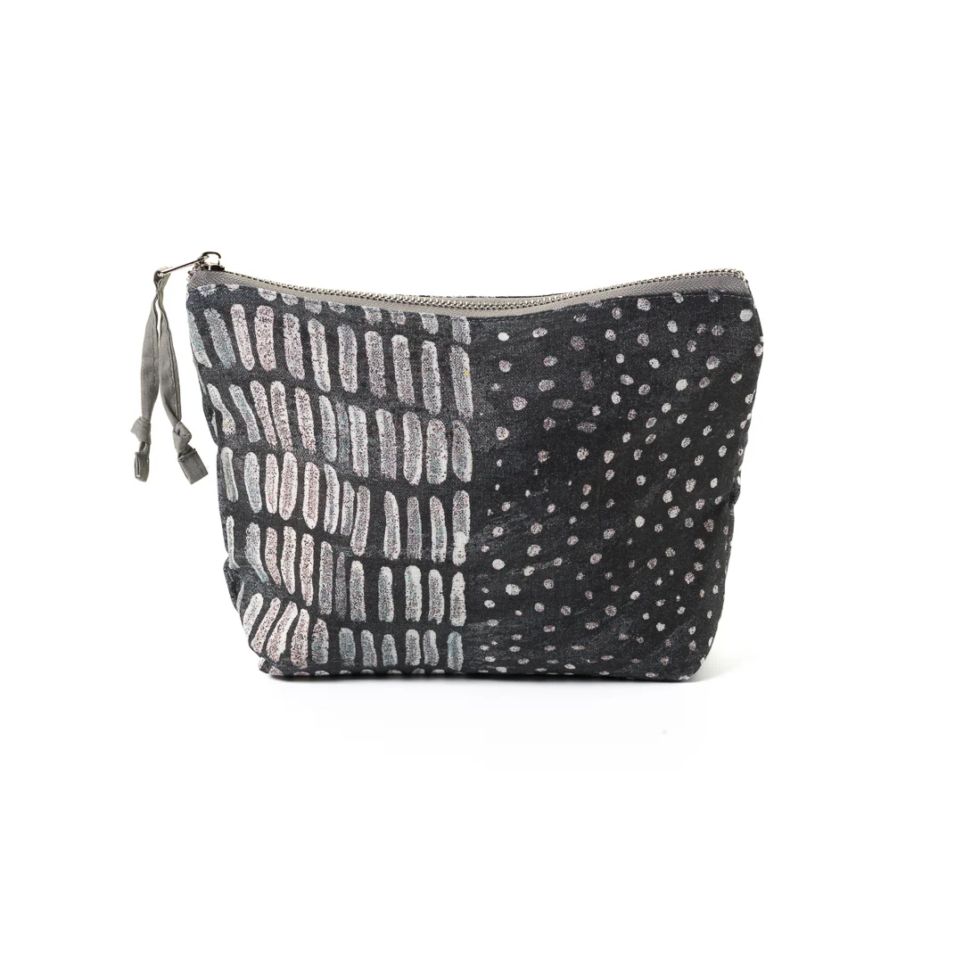 Large Pouch – Lena Nyadbi, Starry Night in Jimbirla Country