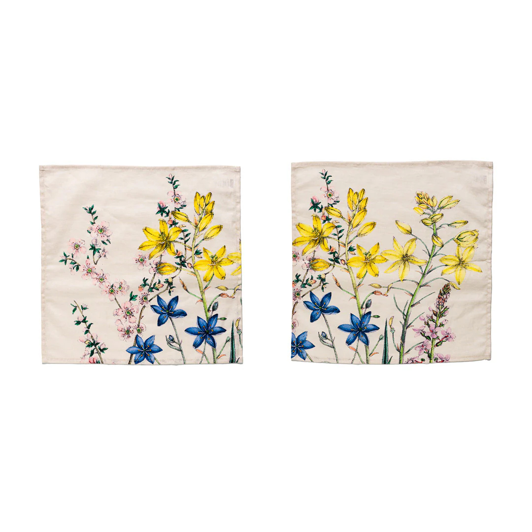 Linen Napkin Set of 2 – Botanicals - Image 5