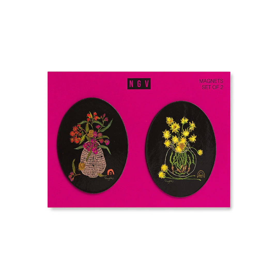 Magnet Set - Deanne Gilson, Flower Baskets - Image 2