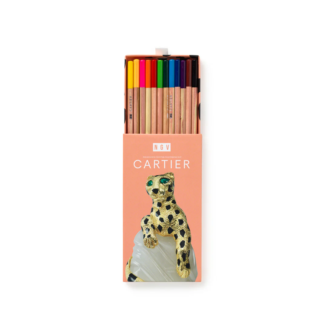 Colour Pencil Set – Cartier, Gold Panther - Image 2