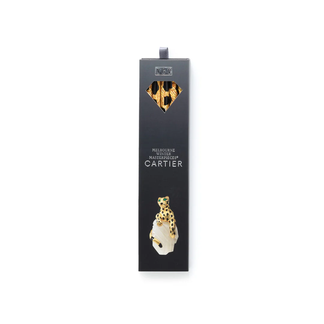 Pencil Set – Cartier, Gold Panther