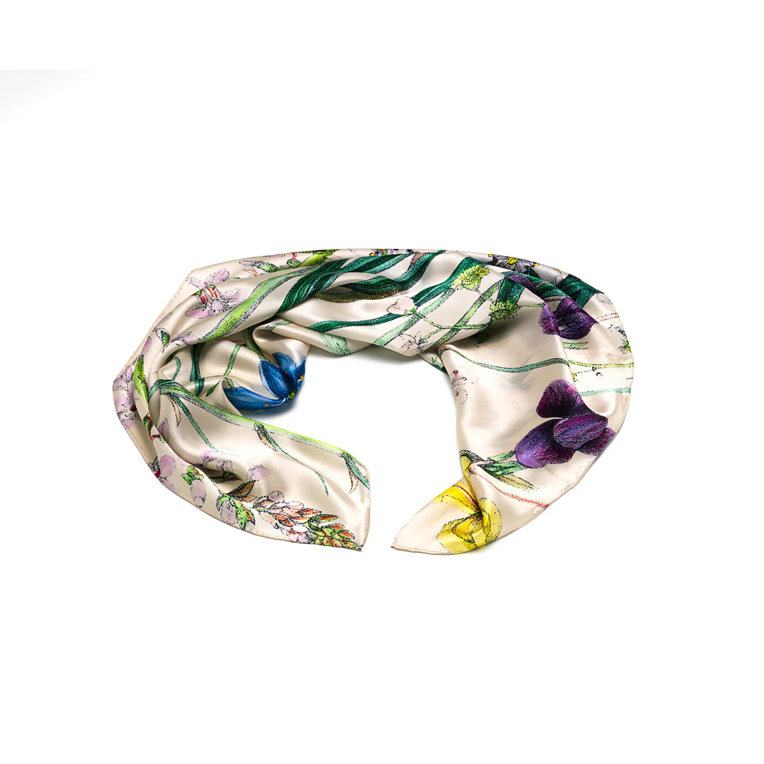 Silk Scarf – Botanicals - Image 3