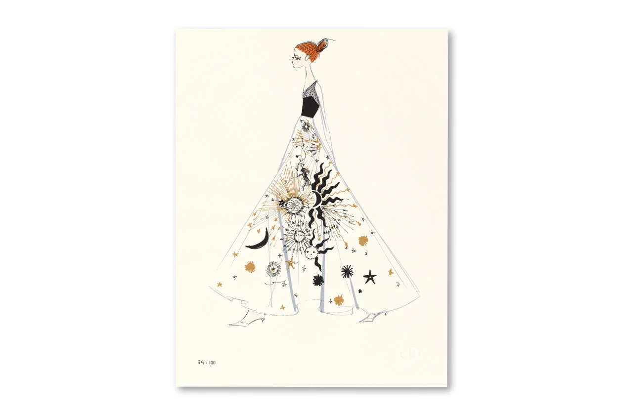 NGV Limited Edition - The House of Dior Seventy Years of Haute Couture Art Book with silkscreen print by Maria Grazia - Image 8