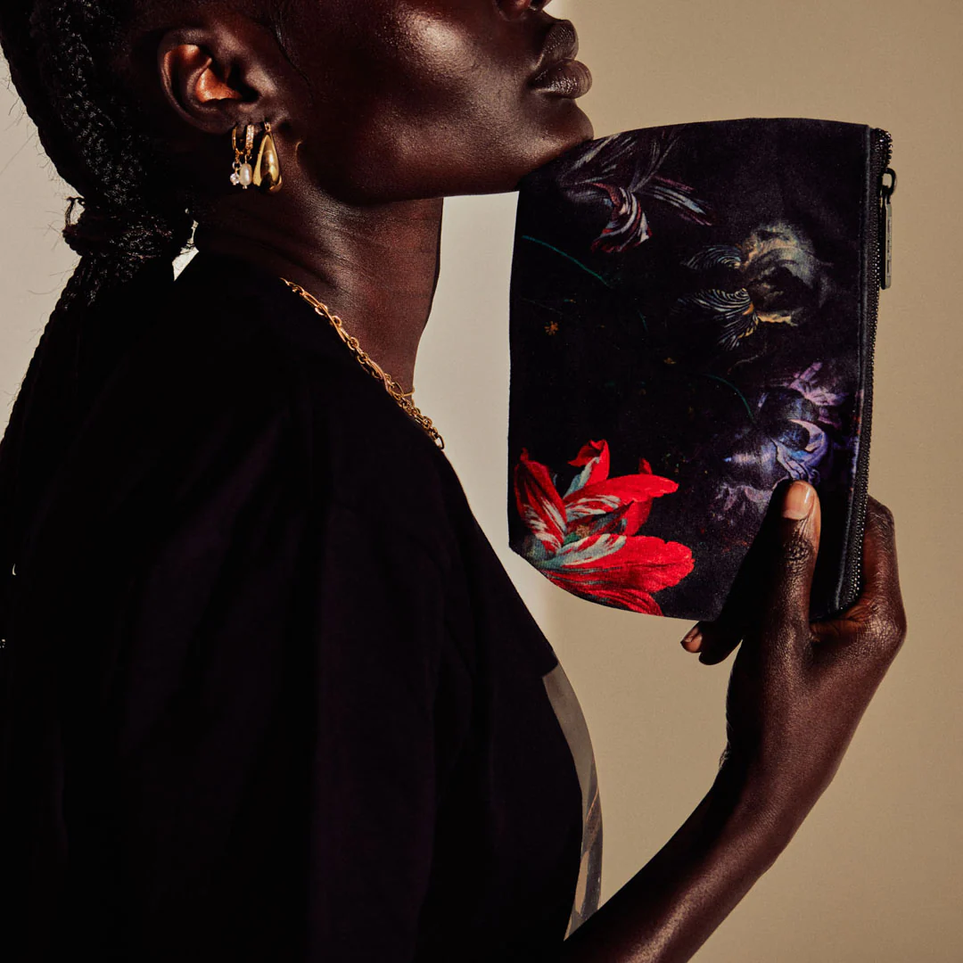 Velvet Pouch - Flowerpiece - Image 3
